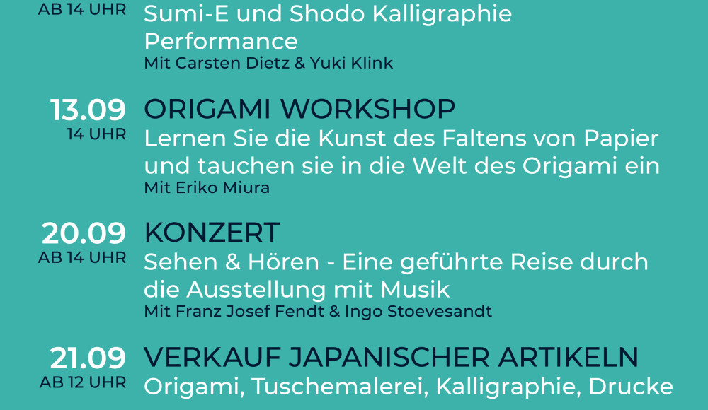 © (c) LLOYD PASSAGE | Flyer A6 Kami to Fude Vorne2 003 | 