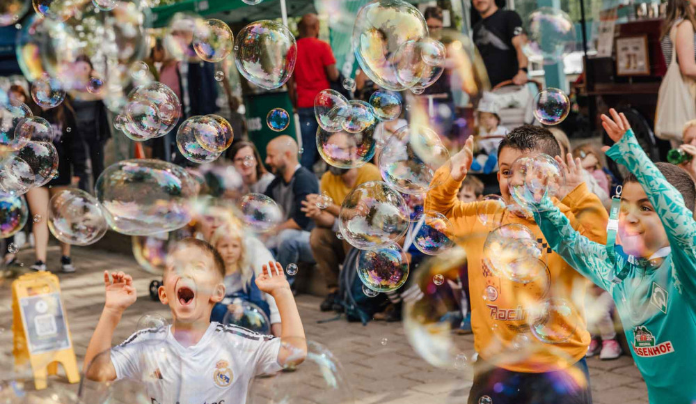 KinderZeit Schlachte Seifenblasen | 